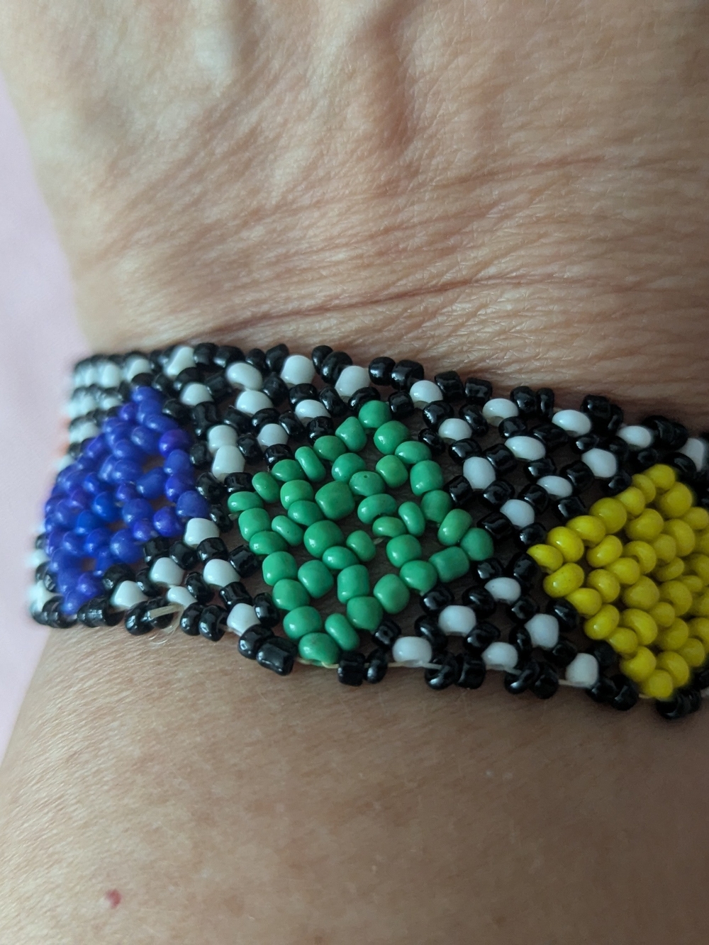 Multicolor Beaded Stretch Bracelet